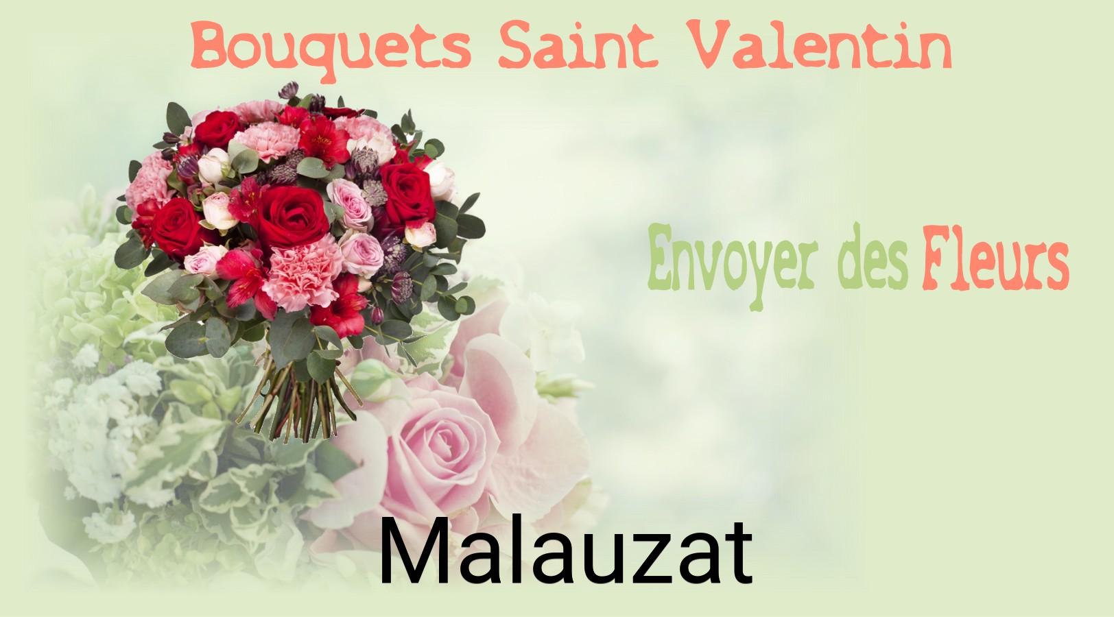 Roses de Saint-Valentin livrées à Malauzat